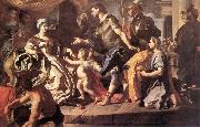 Francesco Solimena Dido Receiveng Aeneas and Cupid Disguised as Ascanius china oil painting reproduction